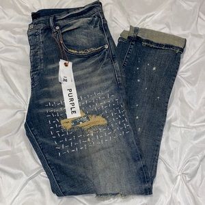 Men’s purple denim| size: 36